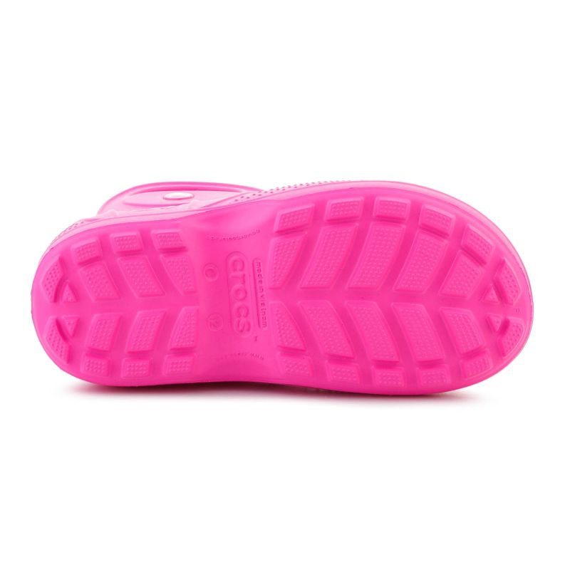 Crocs Handle It Rain Boot Kids Pink Crush