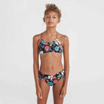 O'Neill Mix And Match Tropices Bikini Jr Swimsuit fekete two-piece swimwear, swimwear