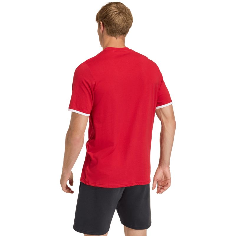 Men's adidas Entrada 26 Tee red JZ6676 piros póló