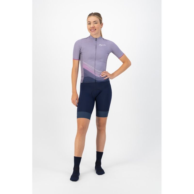 Rogelli PEACE women's t-shirt purple and pink rózsaszín póló