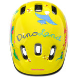Meteor KS06 Dino bicycle helmet size XS 44-48 cm Jr sárga helmets