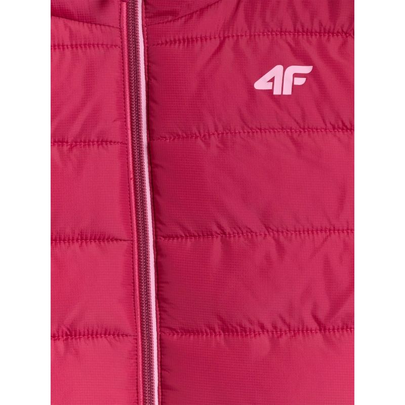 4f Girls' down vest with synthetic filling 4FJRAW25TVJAF322-54S Kiegészítő
