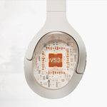 head QCY H2 Pro ENC Bluetooth 5.3 Over-Ear Headphones - White fehér headsets