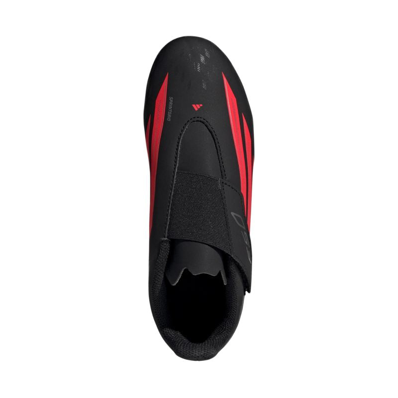 adidas F50 Club Vel FG/MG JS1488 kids' soccer fekete focicipő