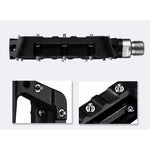 Rockbros 2017-12CBK Nylon Bicycle Pedal Set - Black fekete sets