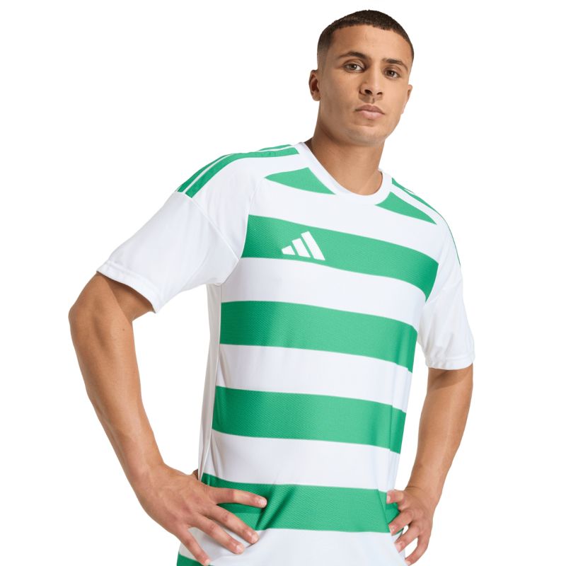 Adidas Hooped 26 Jersey Men’s white-green zöld férfi póló KF3393