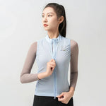 Rockbros ROAD TO SKY women's lightweight breathable cycling vest S - blue s \ niebieski vests