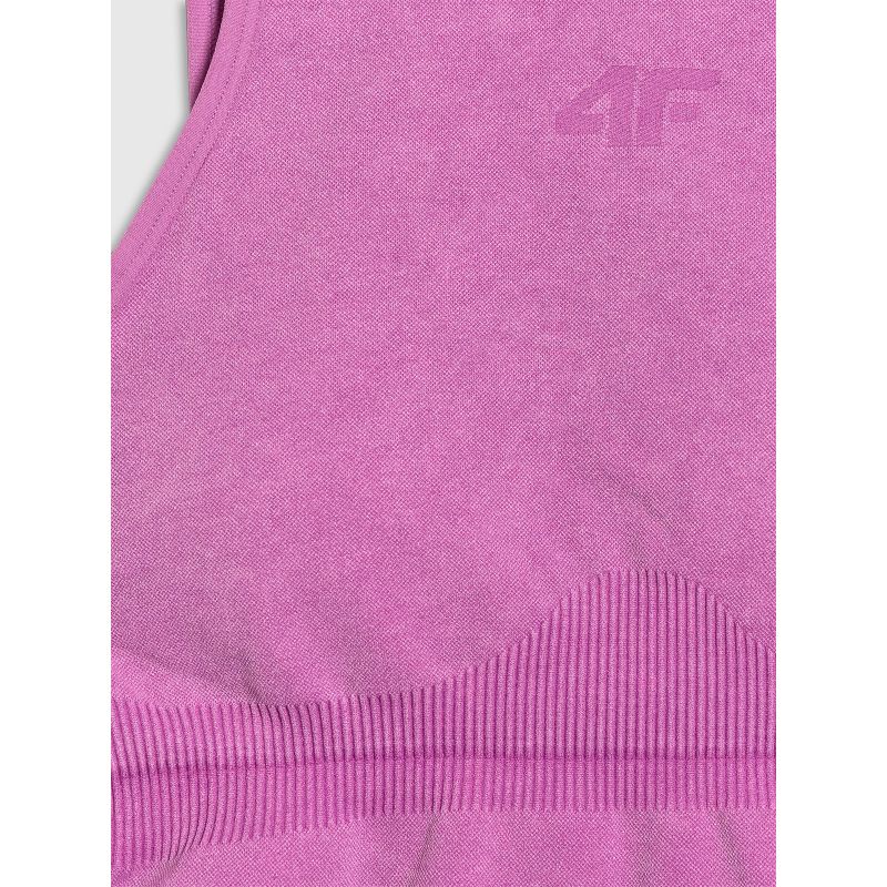 Women's 4F Slim Quick-Drying Yoga and Pilates Top 4FWAW25TFSLF578-54A