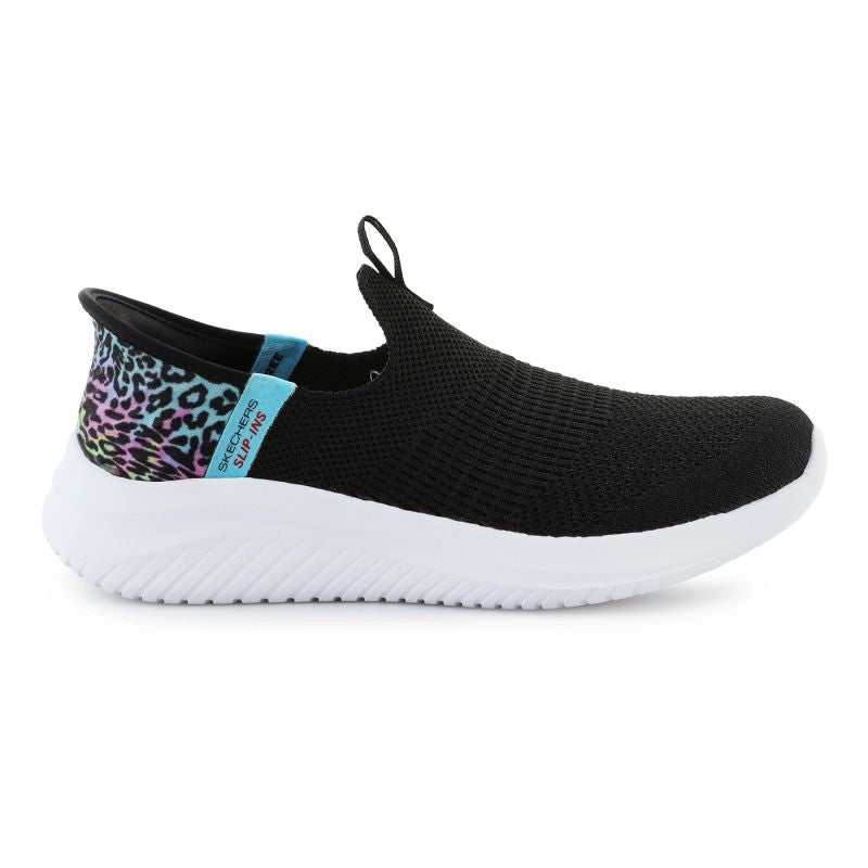 Skechers Slip-ins Ultra Flex 3.0 shoes - Colory Wild Jr 303801l-BKMT cipő