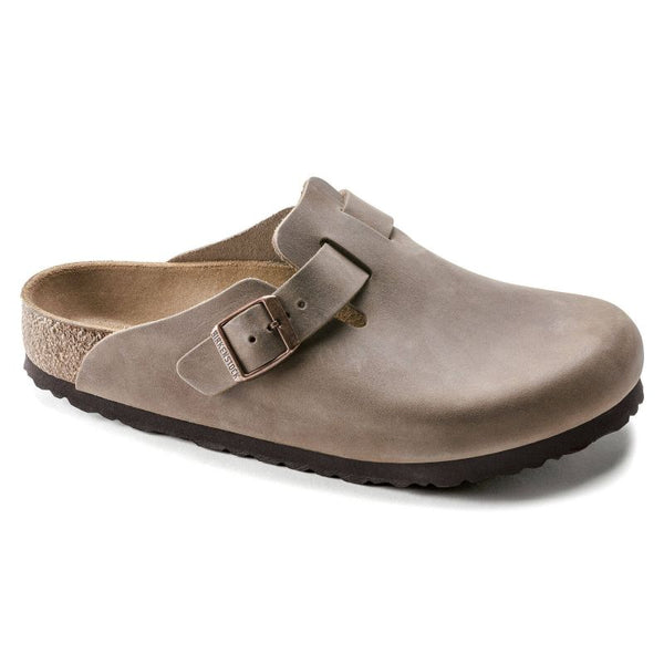 Birkenstock Boston Tabacco Brown Oiled Leather Narrow Flip-Flops for Women/Men (0960813) Egyéb