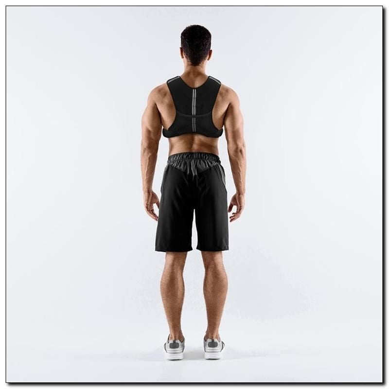 HMS KTO05 5kg neoprene weighted training vest fekete kabát 17-62-212