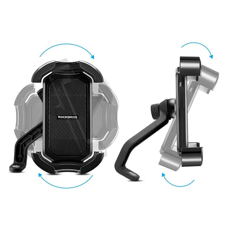 Rockbros 25210032001 Handlebar Phone Holder for Bikes - Black