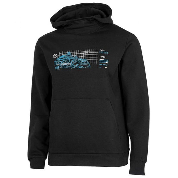 4f Sweatshirt M H4Z22-BLM023 deep black Pulóver