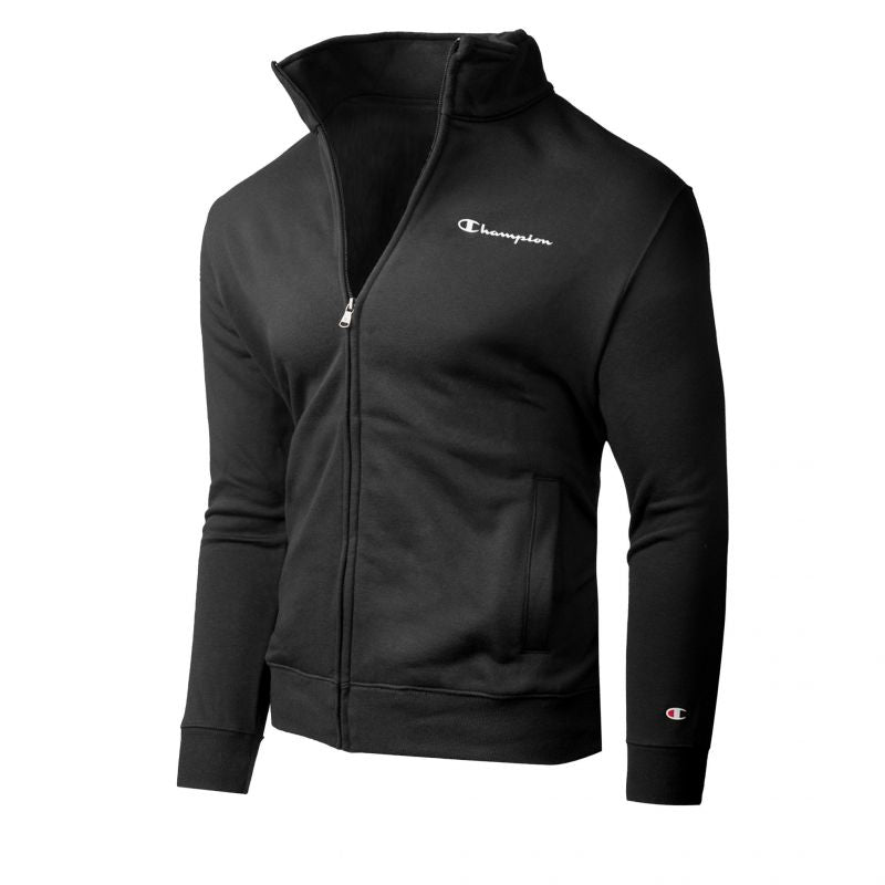 Champion men's black stand-up collar zip-up sweatshirt (218290 KK001) Kiegészítő