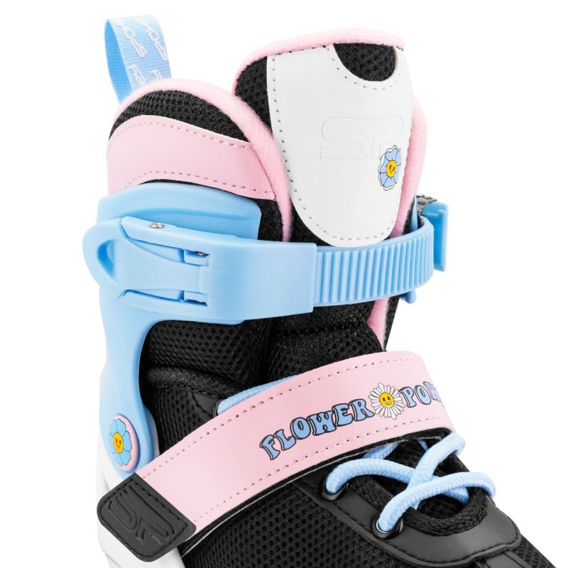 Spokey Joy Jr Roller Skates SPK-942278 size 27-30 GN/BL Szabadidő kiegészítő