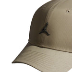 AIR Jordan Rise Structured Metal Jumpman Khaki Cap - m/l hats, caps