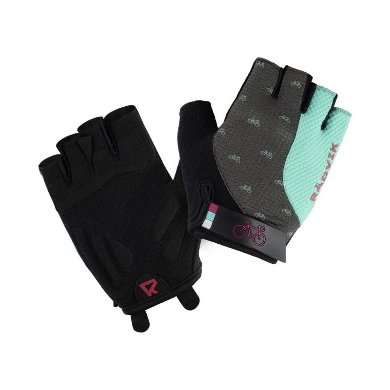 Radvik round cycling gloves W fekete gloves, gloves