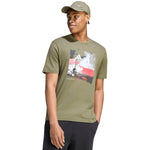 Adidas Men's Memories of Sport Outdoor Graphic T-shirt khaki póló