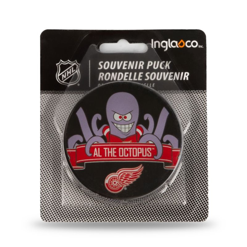 Inny Inglasco NHL Mascot Hockey Puck 510AN001901 Edzőfelszerelés fekete