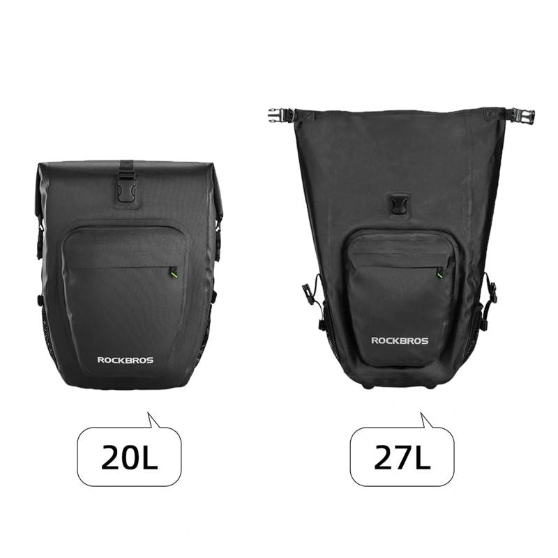 Rockbros AS-001 Waterproof Trunk 27L - Black fekete táska