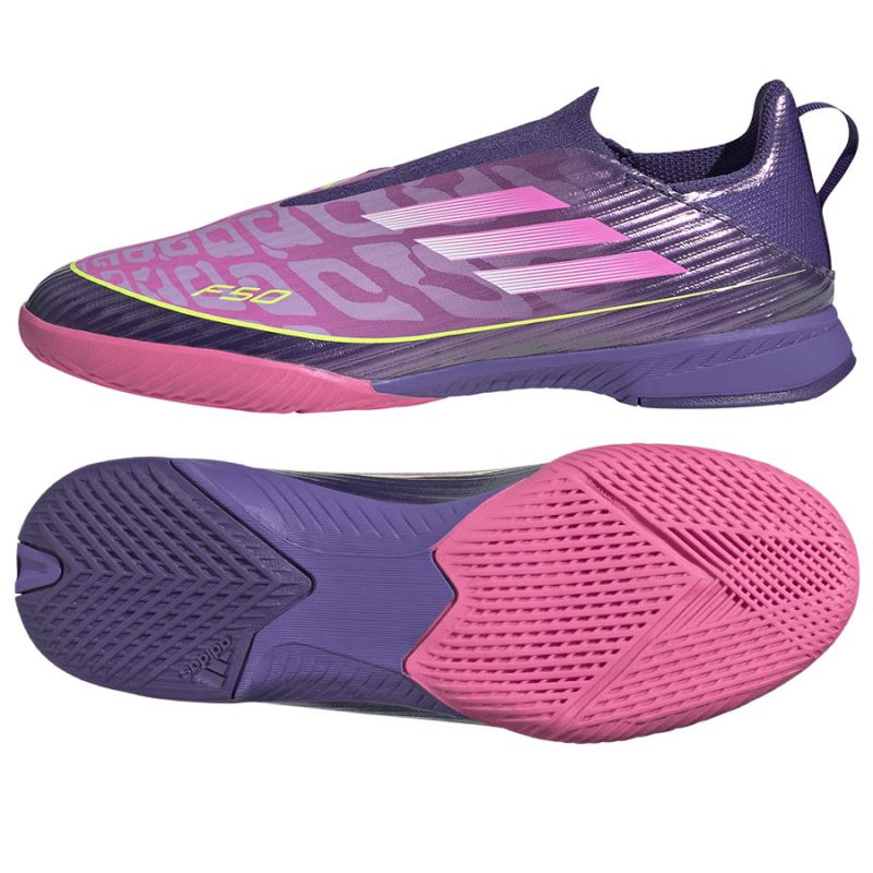adidas F50 Lamine Yamal League LL Jr IN JQ9756 shoes Cipő
