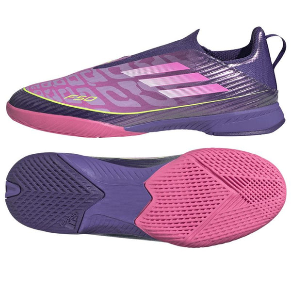 adidas F50 Lamine Yamal League LL Jr IN JQ9756 shoes Cipő