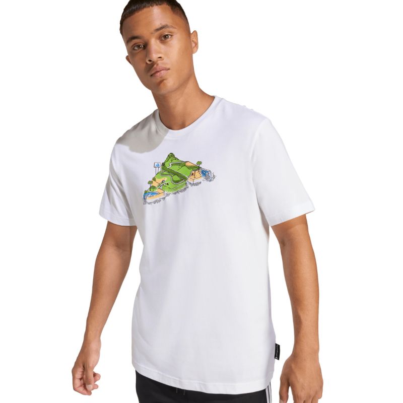 Adidas Men's Novelty Mini T-shirt fehér póló