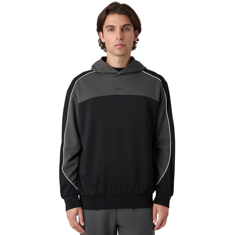 Fila Rivoli men's sweatshirt black and gray szürke pulóver