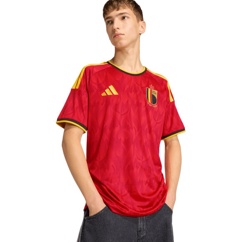 adidas Belgium 26 Home Jersey JM8381 piros clothing