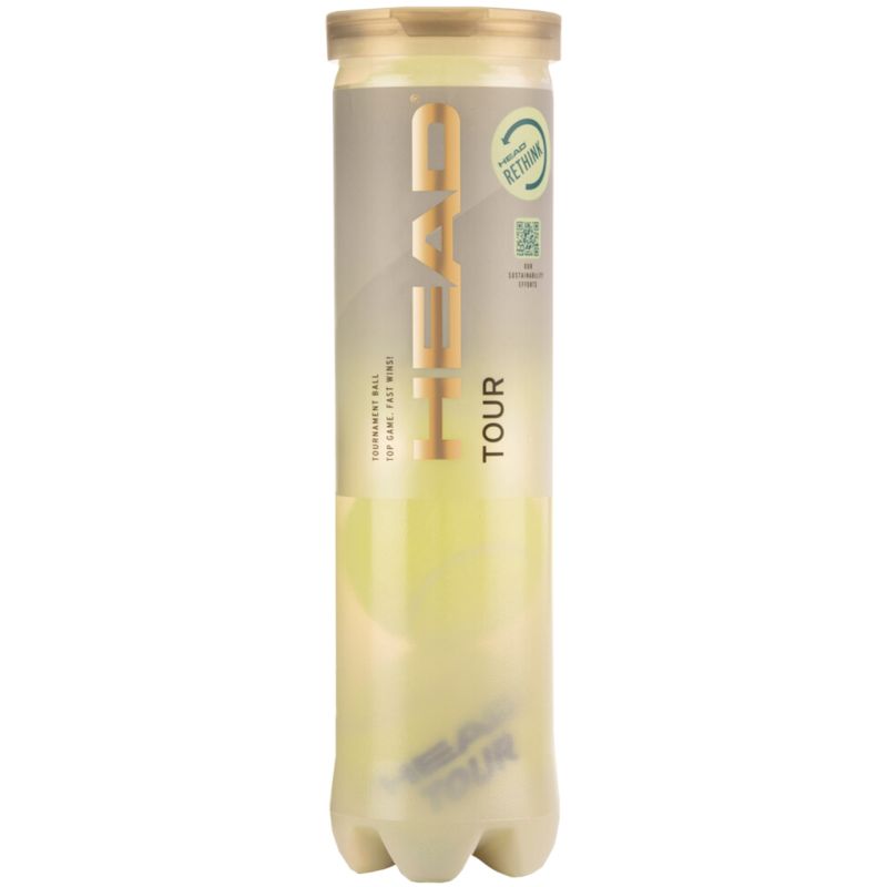 Head Tour tennis balls 4 pcs sárga labda