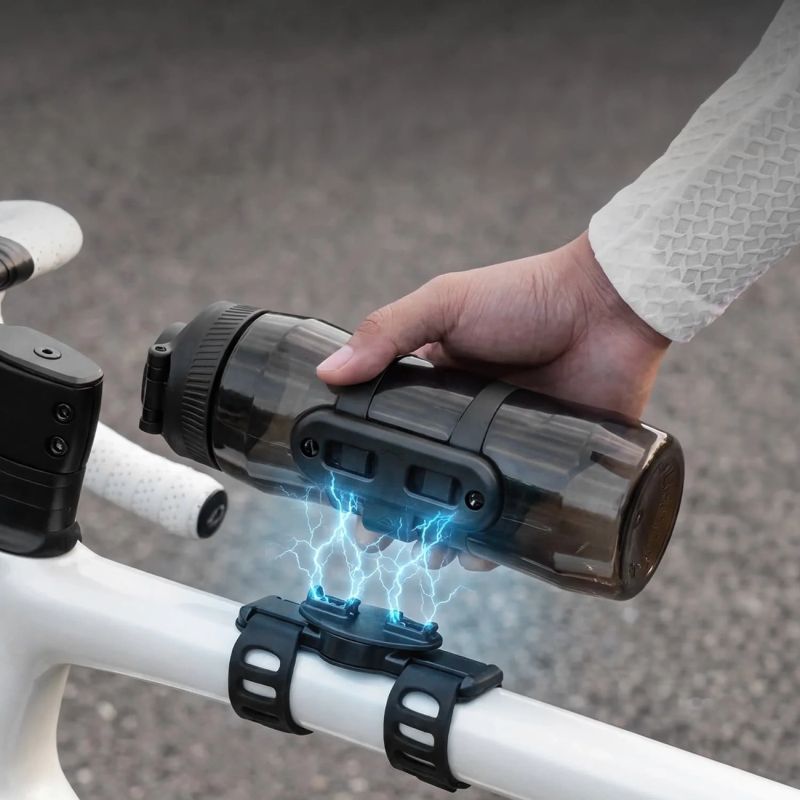 Rockbros S550H-1 Thermal Bottle - Magnetic Strap, fekete kiegészítő 5907769384219-211859