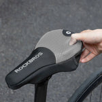 Rockbros Cover Bicycle Seat Cushion Size S - Gray szary \ s pillows and headrests, covers