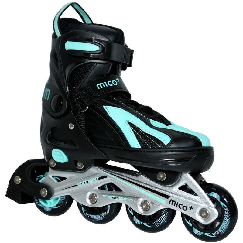 Inny Mico Volt Blue roller skates black and blue fekete korcsolya PW-126B-9