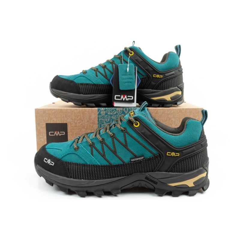 CMP Rigel men's trekking sports shoes, waterproof, durable, blue kék cipő