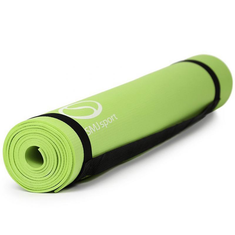 SMJ Eva yoga mat 3mm YG006 zöld mats, training equipment
