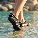 XQMAX Woman Black/Grey Water Shoes Size fekete szandál GSP-1082585