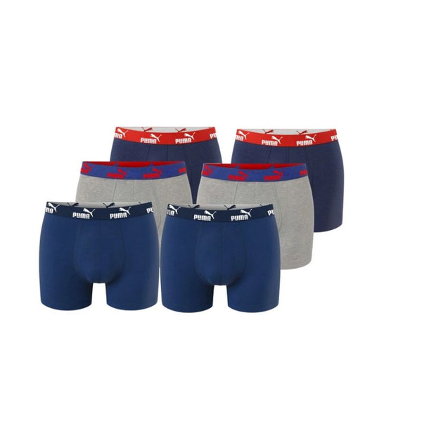 Puma Boxershorts 6-pack M 1000035473728030 alsónemű