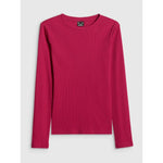 4F Women's long sleeve slim ribbed knit ruházat