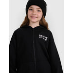 Girls' sweatshirt with a hood, 4F 4FJRAW25TSWSF2516-20S