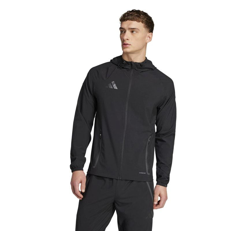 adidas Tiro 25 Competition Vis Tech Travel Hoodie - Black JX9502 Ruházat