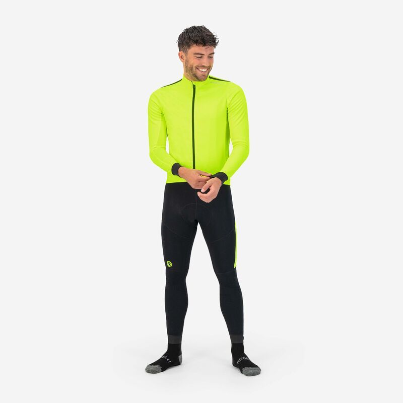 Rogelli long sleeve t-shirt CORE fluor kerékpáros ruha SIROG351810.L