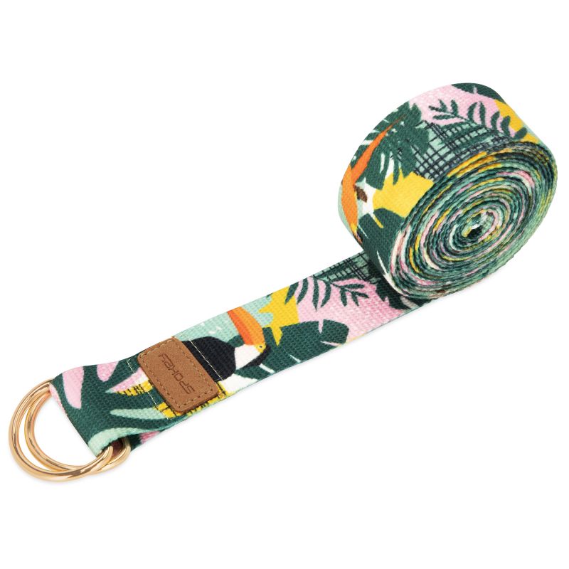 Spokey Home Jungle yoga strap 941959 Edzőfelszerelés