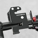Rockbros 25210038101 clamp phone holder - black fekete phones and accessories