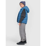 Boy's down vest with synthetic filling 4F 4FJRAW25TVJAM324-32S kabát