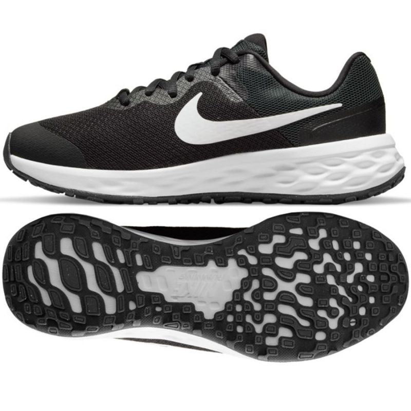Nike Revolution 6 Jr DD1096-003 running shoe Cipő
