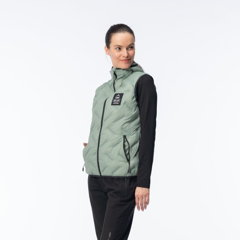 Elbrus Quilted Vest Huel Vest Primaloft W bézs vests