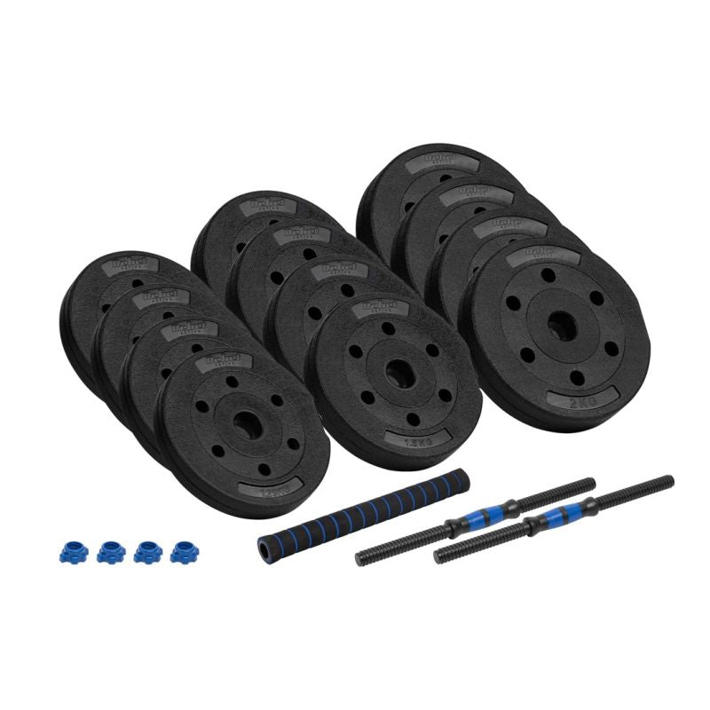 Rebel Bituminous adjustable dumbbells with connector ACTIVE edzőfelszerelés RBA-2300