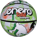Enero Solid Basketball Size 7 Green And White fehér labda