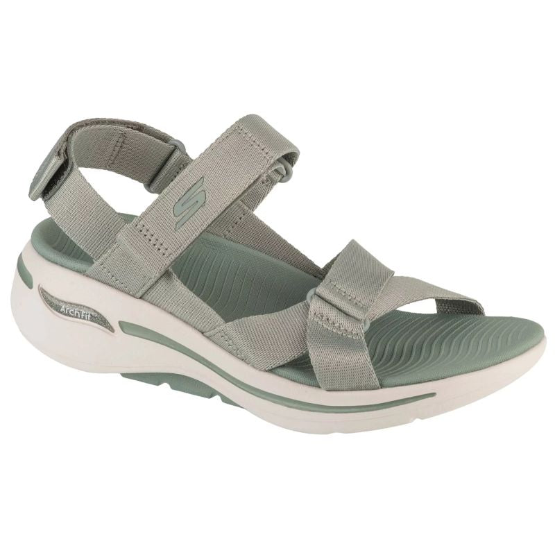 Skechers Go Walk Arch Fit Sandal - Attract 140808-SAGE Gray 39 Cipő