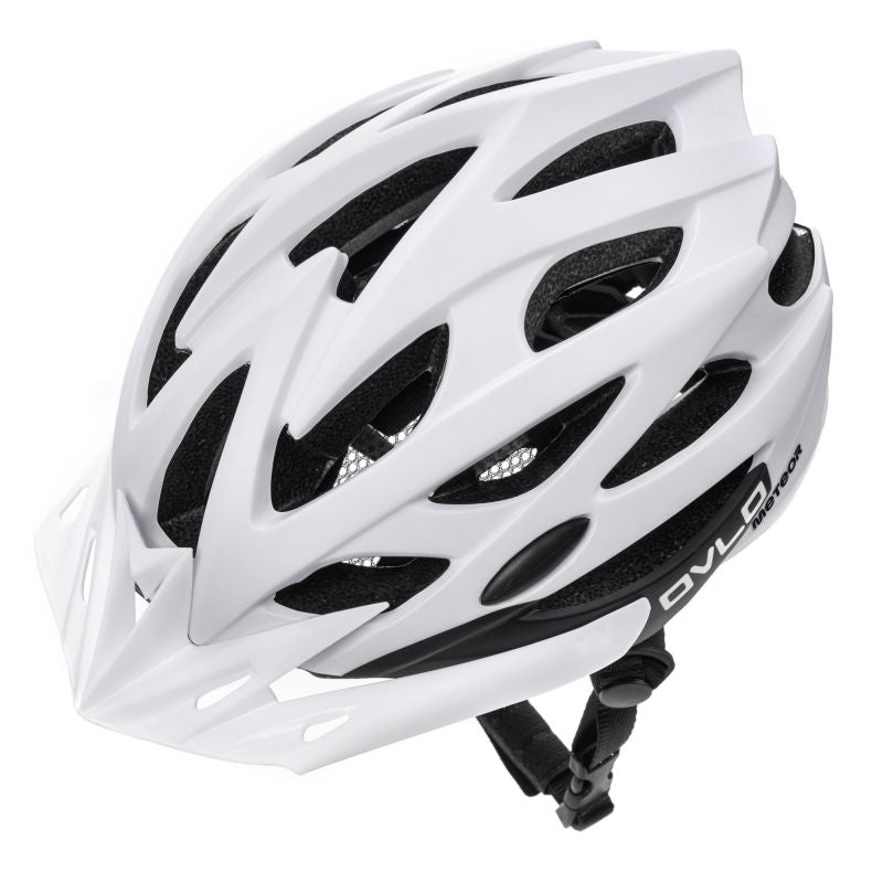 Meteor Ovlo L bicycle helmet 58-61 cm white uniw helmets